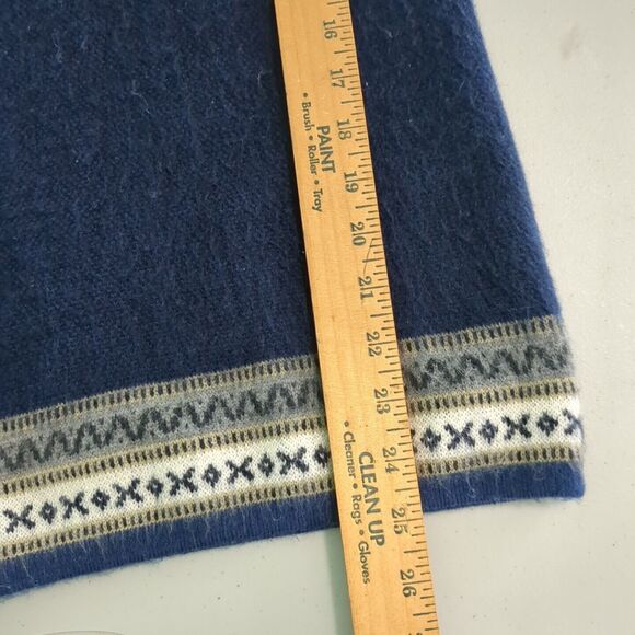 Andino Artesanias M Alpaca Wool Soft Cozy Crew Neck Fair Isle Sweater medium - Picture 5 of 6